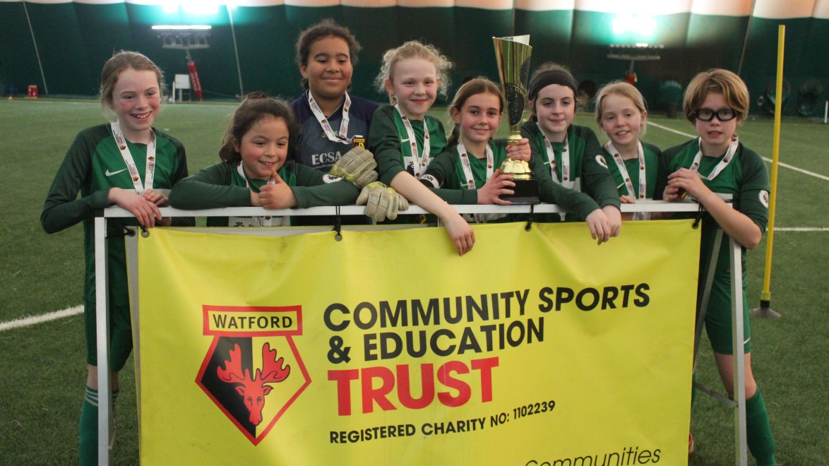 Trust: Little Green School Representing Watford At Elland Road