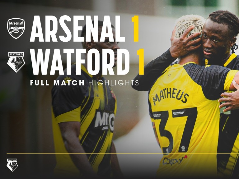 Arsenal 1-1 Watford  Pre-Season Highlights - Watford FC