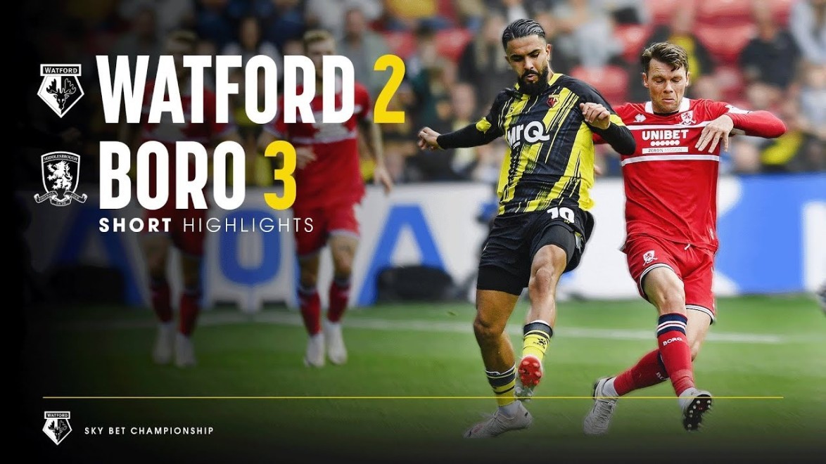 Short Highlights | Watford 2-3 Middlesbrough | Sky Bet Championship 2023/24