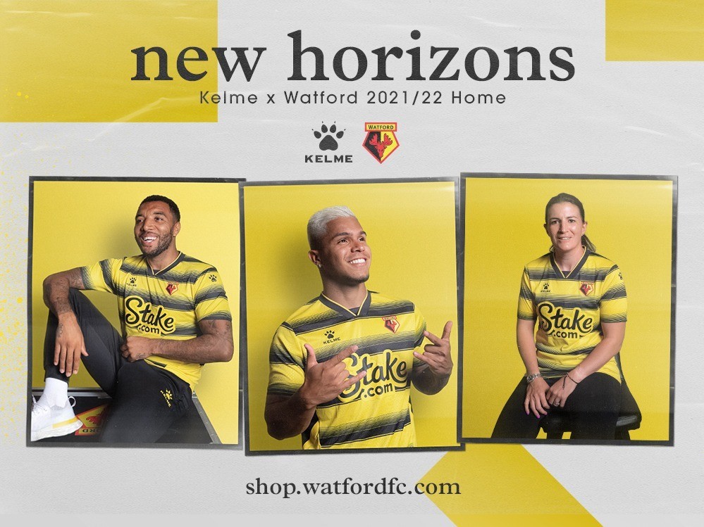 Revealed: Watford's New 2021/22 Kelme Home Kit - Watford FC