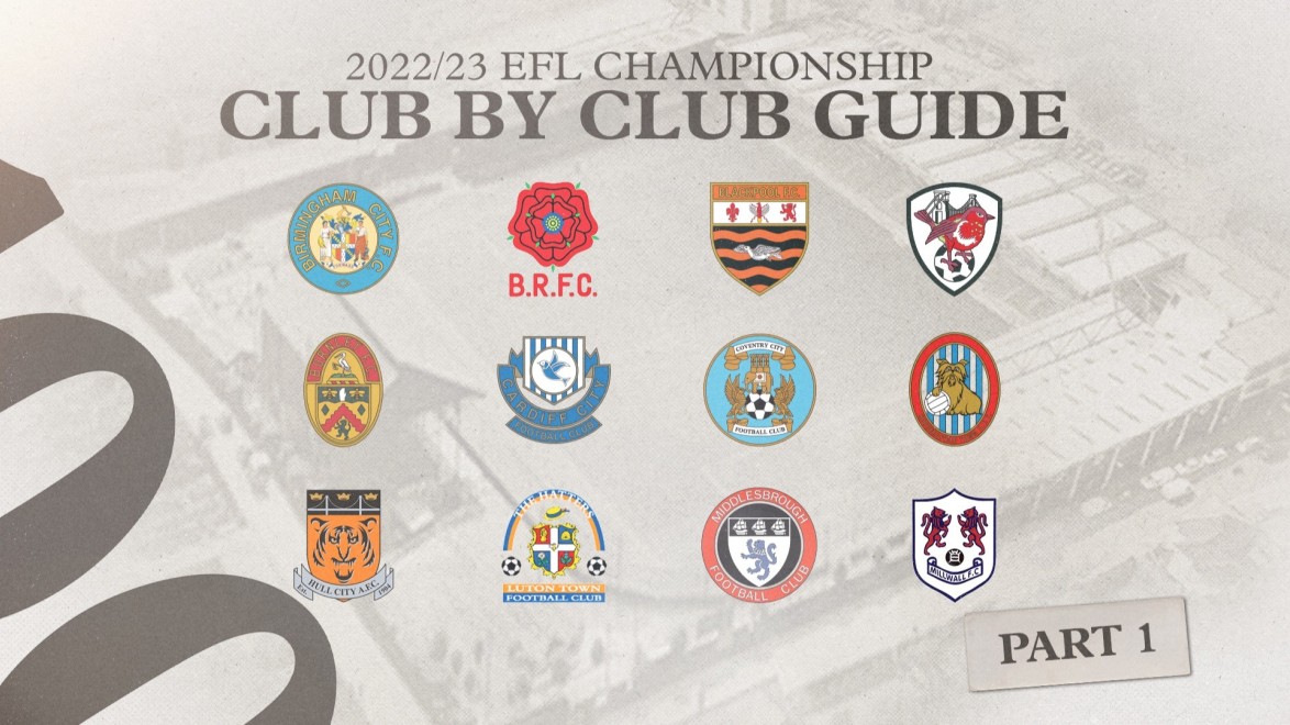EFL đã phát hành đồ thi đấu cho mùa giải Championship 2022/23