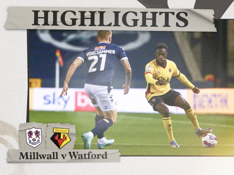 Watford 1-0 Millwall (Apr 24, 2021) Final Score - ESPN